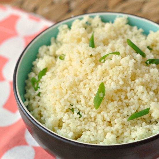 Scallion Couscous