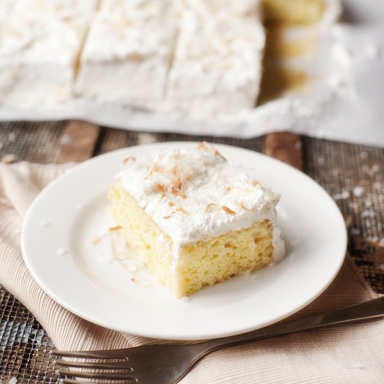 Coconut Tres Leche Cake