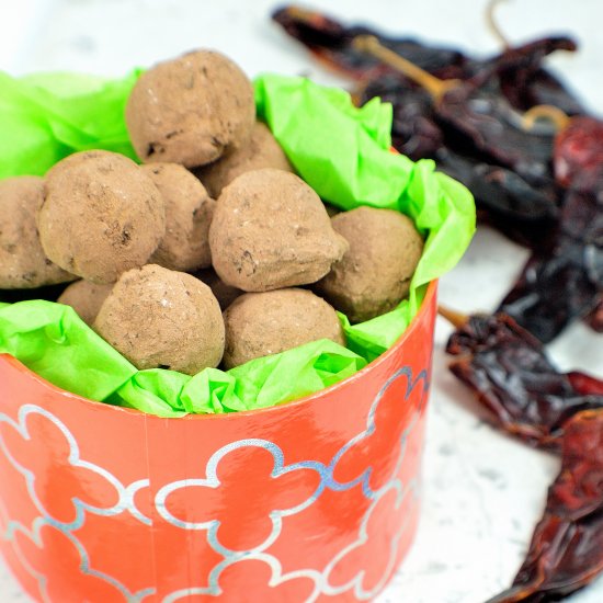 Mexican Hot Chocolate Truffles