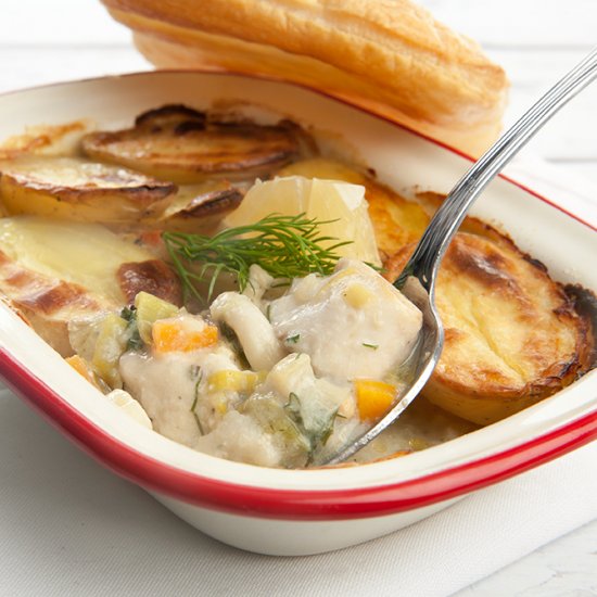 Winter Warming Potato & Fish Pie