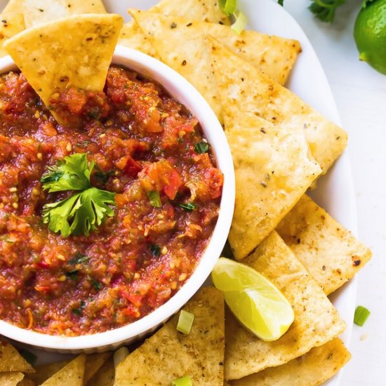 Restaurant Style Blender Salsa