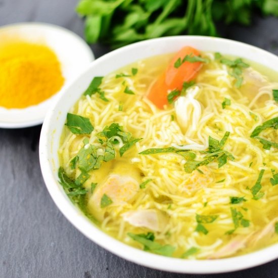 Chicken Soup with Vermicelli