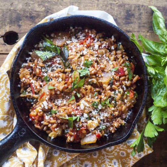 Farro Risotto