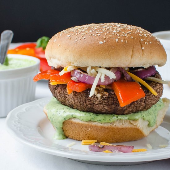 Grilled Portabella Burgers