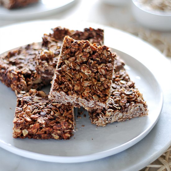 Chocolate Peanut Butter Granola Bar