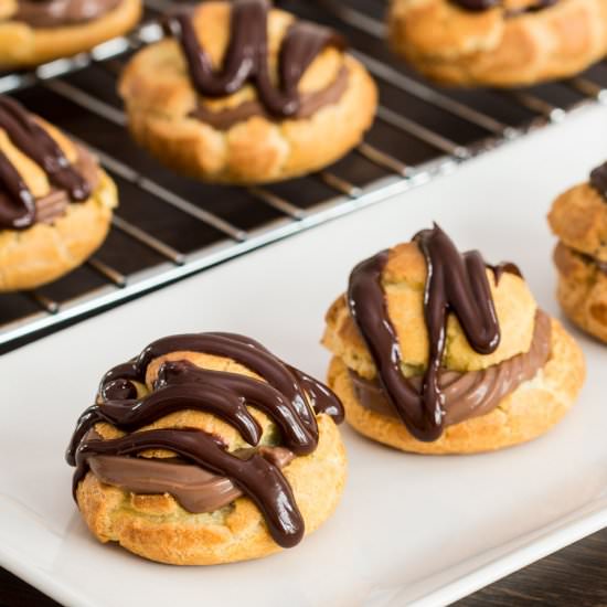 Chocolate Cream Puffs