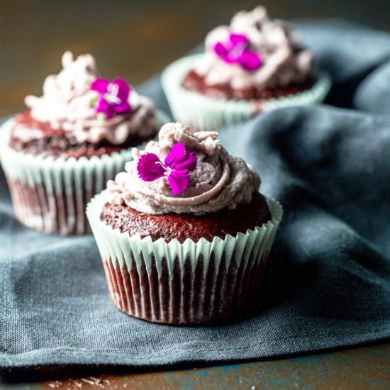 Turkish Delight Cupcakes