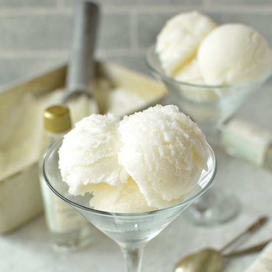 Gin And Bitter Lemon Sorbet