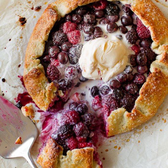 Mixed Berry Galette