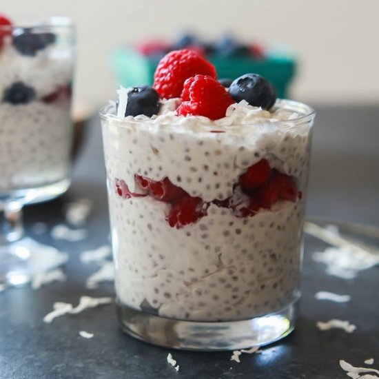 Creamy Vanilla Chia Seed Pudding