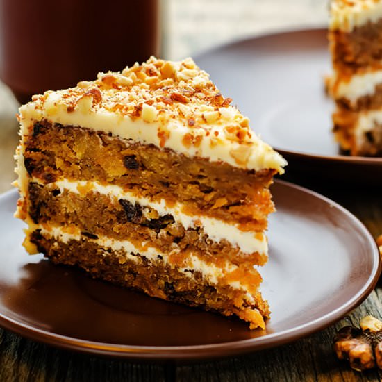 Ultimate Carrot Cake with Dates