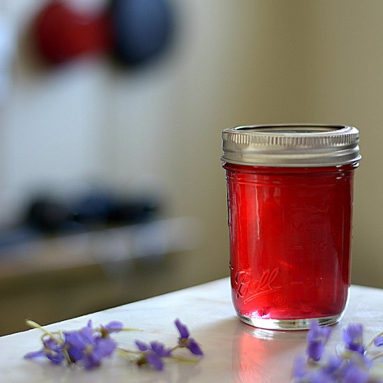 Violet Simple Syrup