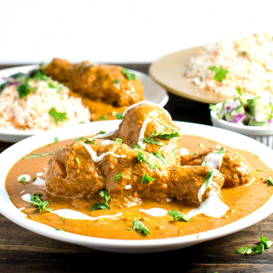 Butter Chicken Without Cream