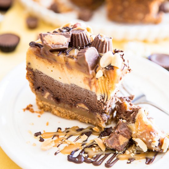 Reese’s Peanut Butter Cup Cheesecake