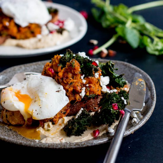 Smashed Pumpkin Toast