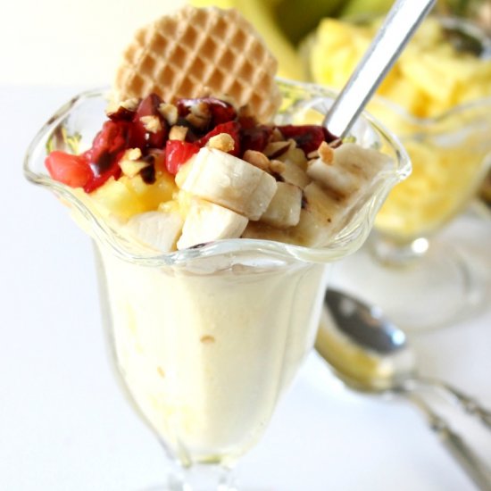 Sunset Tropical Twist Sundae