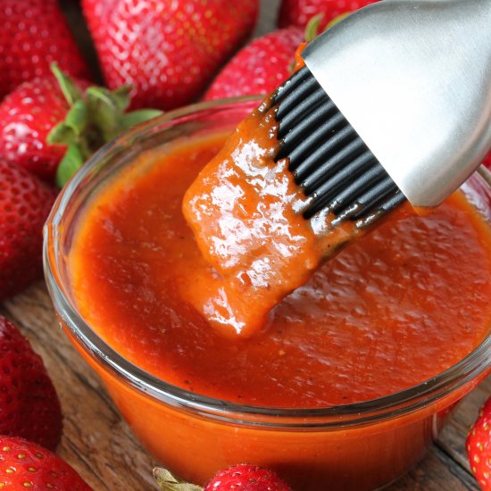 Strawberry Chipotle BBQ Sauce