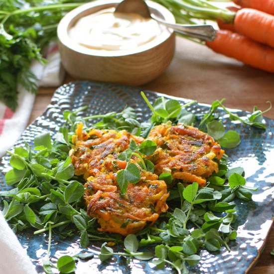 Carrot Fritters