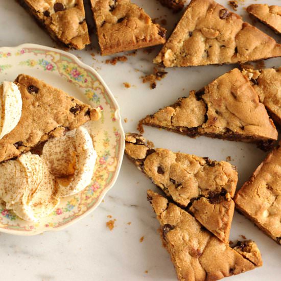 Double Chocolate Wedge Cookies