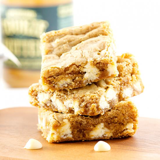 Cookie Butter Blondies