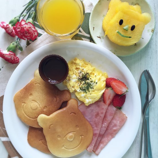 Winnie The Pooh Breakfast Set