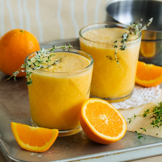 Orange Creamsicle with Thyme