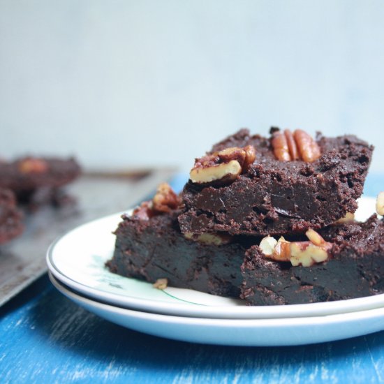 Chocolate Oat Brownies