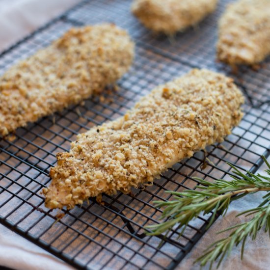 Rosemary + Walnut Crusted Chicken