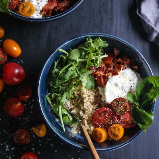 Caprese BLT Bowl