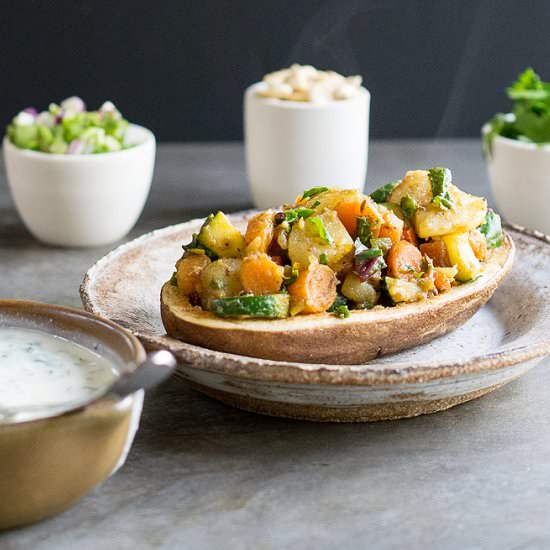 Instant Pot Vegan Chaat