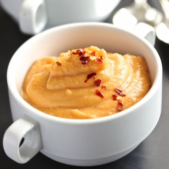 Smoky Sweet Potato Bisque