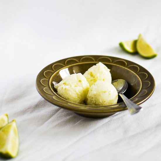 Lime Frozen Yogurt