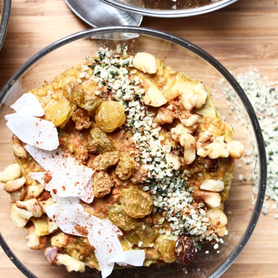 Superfood Carrot Cake Oatmeal