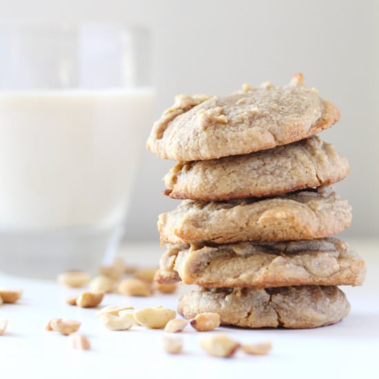 Three Ingredient Peanut Butter Cook