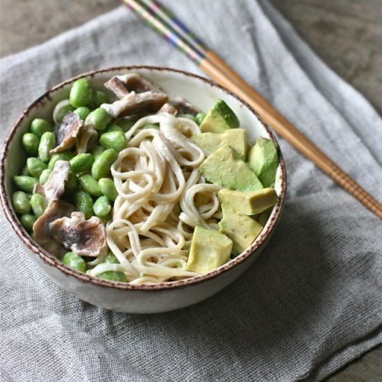 Cold Tahini Noodle Salad