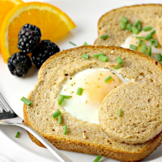 Baked Eggs in a Basket