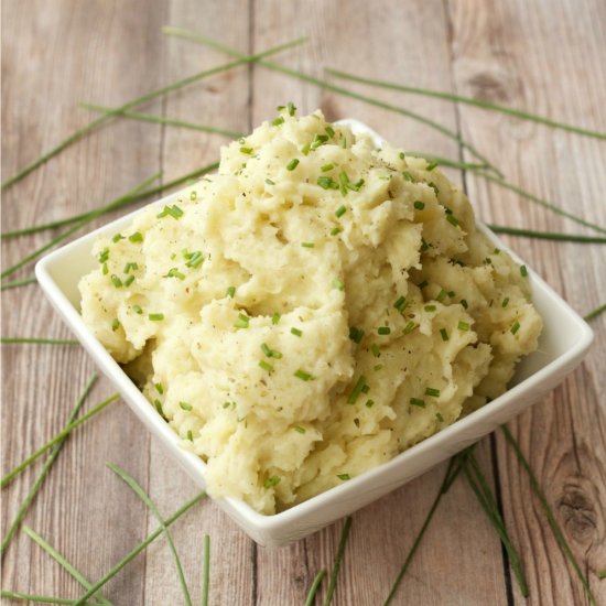 Roasted Garlic Mashed Potatoes