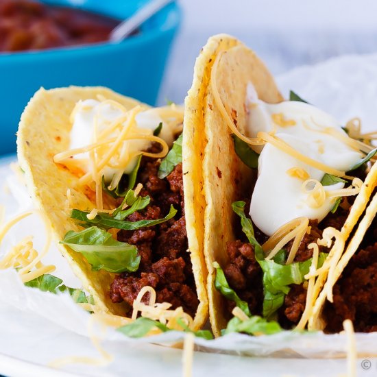 20 Minute Ground Beef Tacos