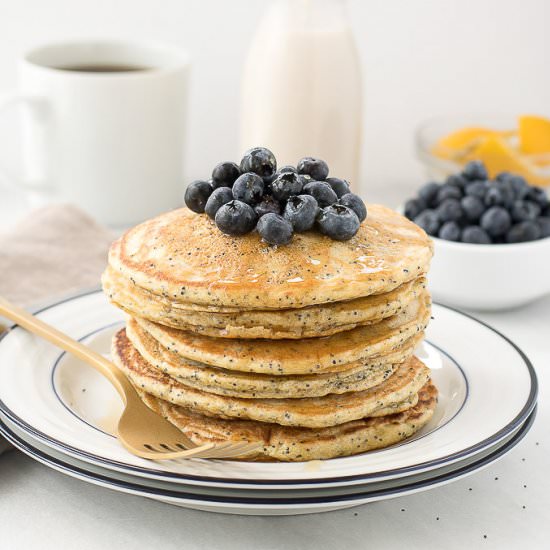 Lemon-Poppy Seed Cloud Cakes (DF)