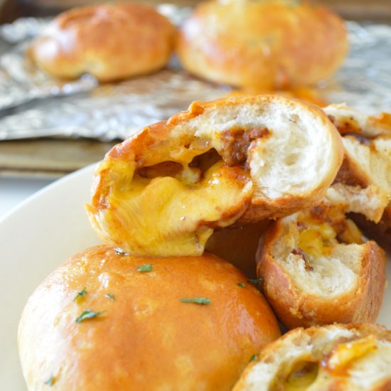 Chili Cheese Stuffed Biscuits