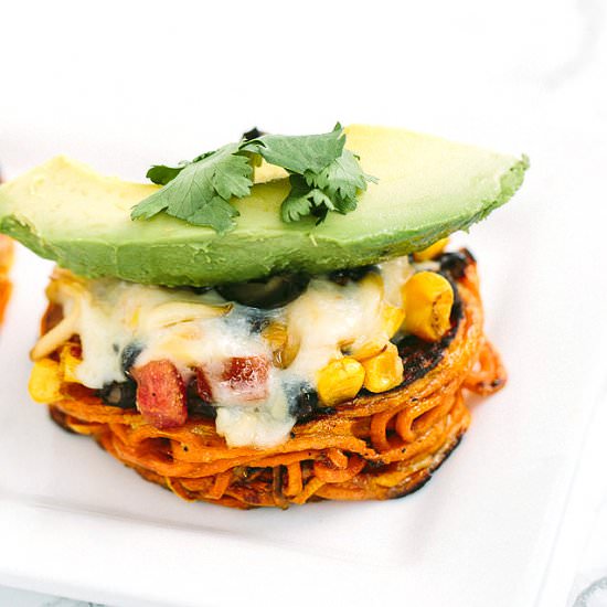 BBQ Sweet Potato Noodle Bun