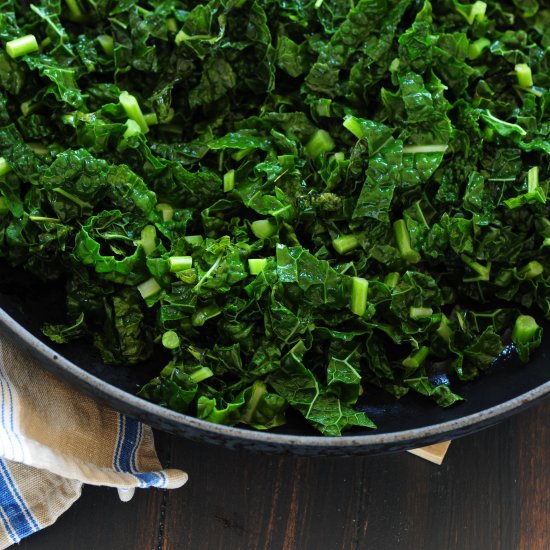 Rosemary & Garlic Kale