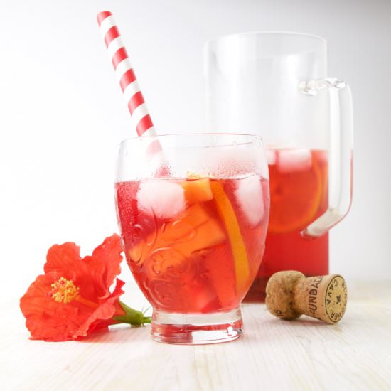 Hibiscus Sangria