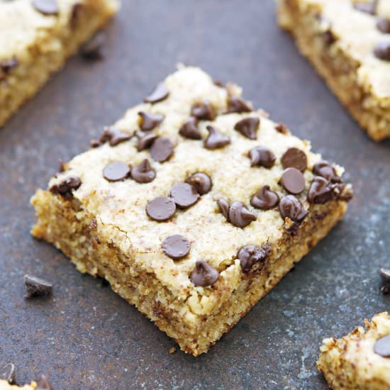 Chocolate Chip Cookie Squares