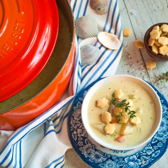 Classic New England Clam Chowder