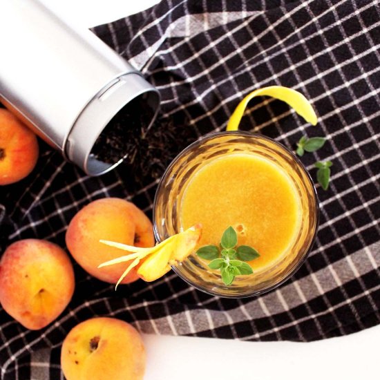 Peach & earl Grey Smoothie