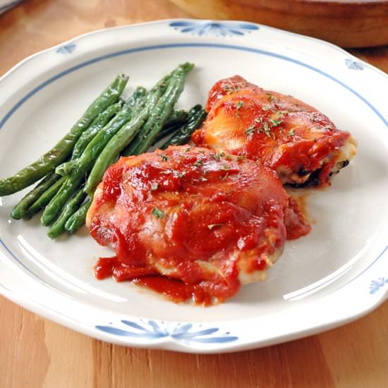 Nonna’s 4-Ingredient BBQ Chicken