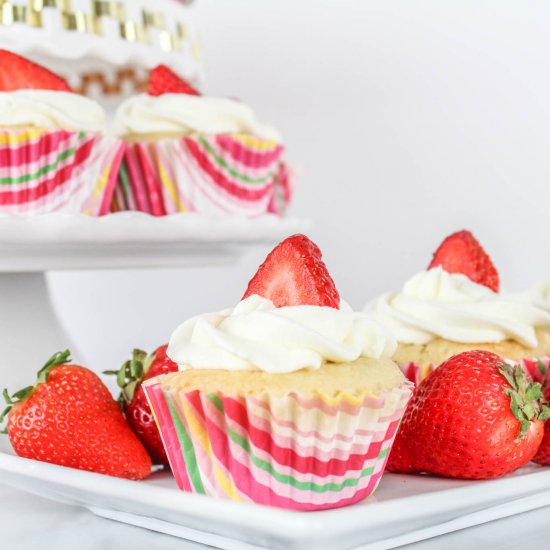 Strawberry Cupcakes