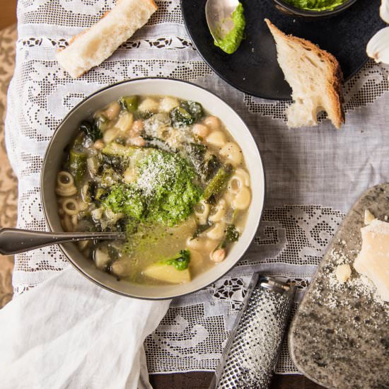 Spring Green Minestrone