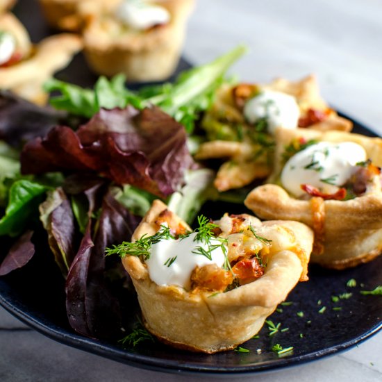 Tuna Melt Mini Quiches